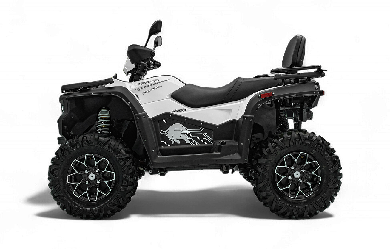Arctic White ATV